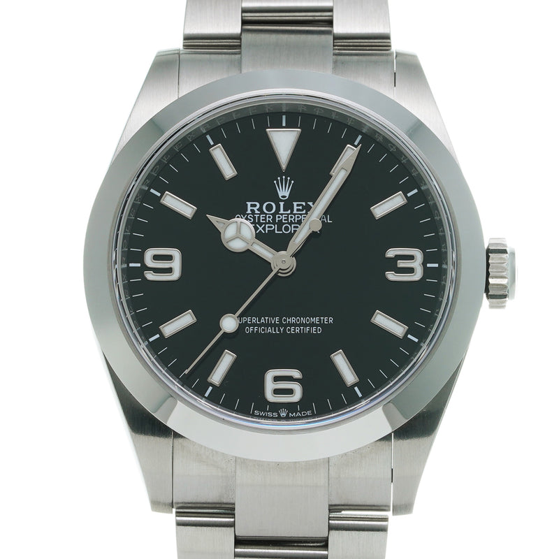 ロレックス エクスプローラー1 40 224270 ランダムシリアル ブラック メンズ 腕時計 自動巻き 銀蔵