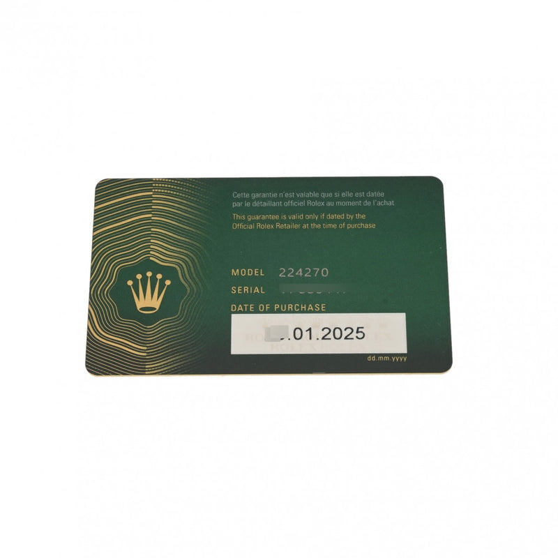 ロレックス エクスプローラー1 40 224270 ランダムシリアル ブラック メンズ 腕時計 自動巻き 銀蔵