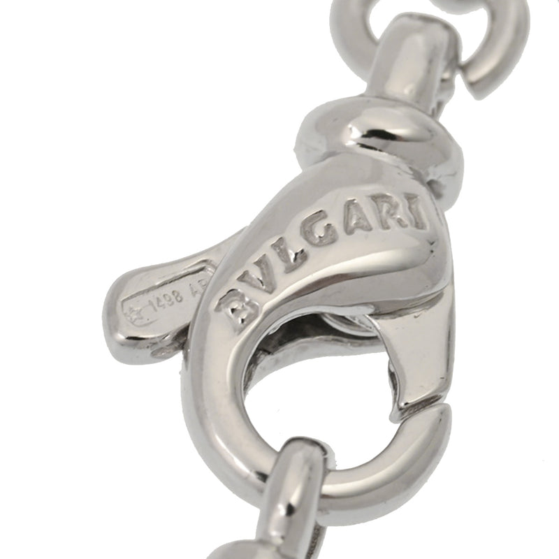 BVLGARI ブルガリ B-ZERO1 旧型 レディース K18ホワイトゴールド ネックレス Aランク 中古 銀蔵