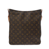LOUIS VUITTON ルイヴィトン モノグラム ルーピング GM ブラウン M51145 レディース モノグラムキャンバス ワンショルダーバッグ Bランク 中古 銀蔵