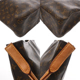 LOUIS VUITTON ルイヴィトン モノグラム ルーピング GM ブラウン M51145 レディース モノグラムキャンバス ワンショルダーバッグ Bランク 中古 銀蔵