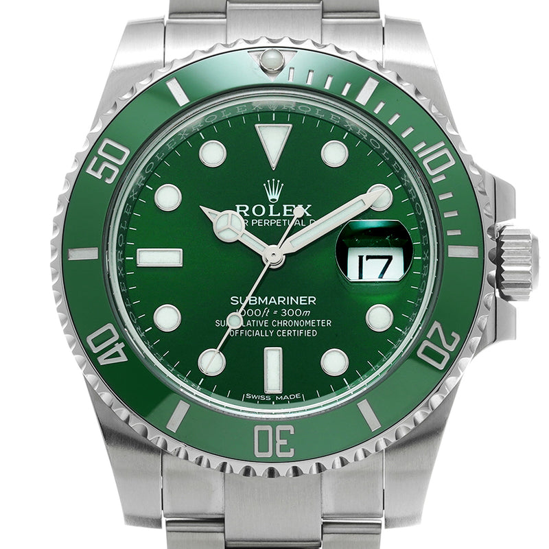 ロレックス サブマリーナ 116610LV ランダムシリアル ブラック メンズ 腕時計 自動巻き 中古 銀蔵