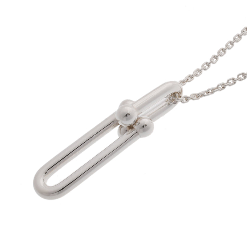 TIFFANY&Co. ティファニー ハードウェア リンクネックレス  ユニセックス シルバー925 ネックレス Aランク 中古 銀蔵