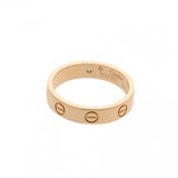 CARTIER カルティエ ミニラブリング 1Pダイヤ #51 11号 レディース K18イエローゴールド YG リング・指輪 Aランク 中古 銀蔵