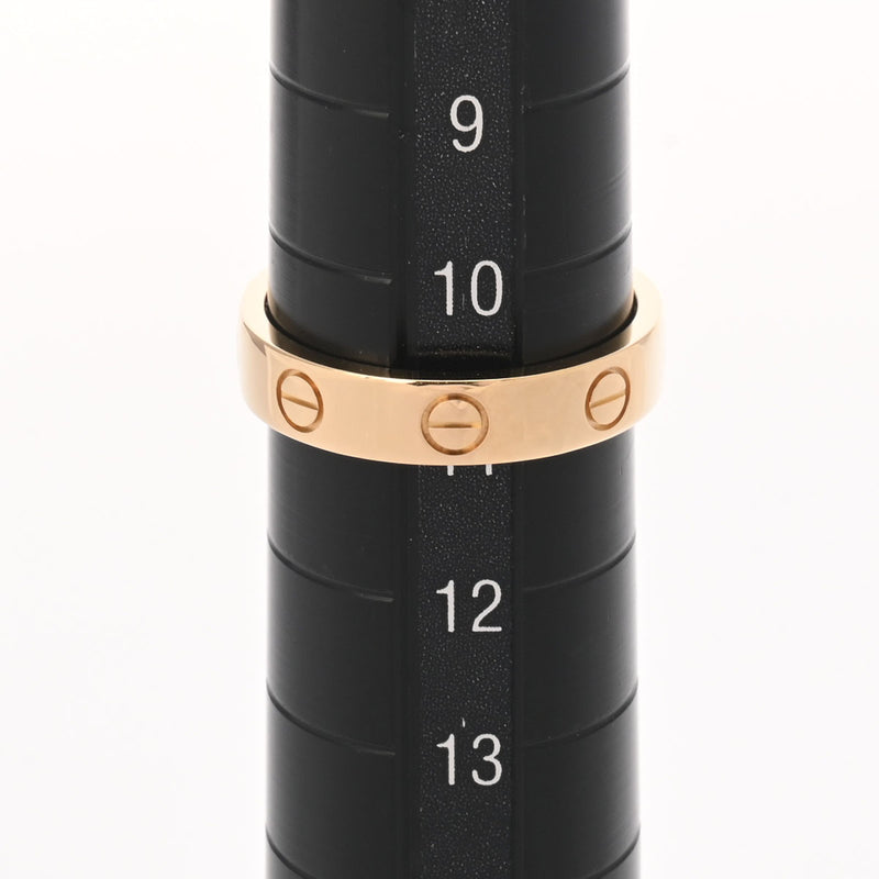 CARTIER カルティエ ミニラブリング 1Pダイヤ #51 11号 レディース K18イエローゴールド YG リング・指輪 Aランク 中古 銀蔵