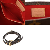 LOUIS VUITTON ルイヴィトン モノグラム サックプラ BB 2WAYトート 旧型 ブラウン M45847 レディース モノグラムキャンバス ハンドバッグ Aランク 中古 銀蔵