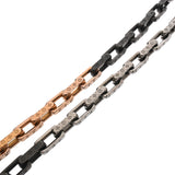 LOUIS VUITTON ルイヴィトン モノグラム コリエ チェーンネックレス シルバー ゴールド ブラック M01190 メンズ GP ネックレス Aランク 中古 銀蔵