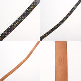 LOUIS VUITTON ルイヴィトン マルチカラー サンチュール キャレ 90cm ノワール ゴールド金具 M9271 レディース モノグラムマルチカラー ベルト Bランク 中古 銀蔵