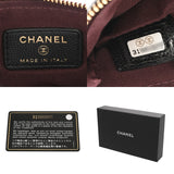 CHANEL シャネル マトラッセ クラシックミニポーチ ブラック GP金具 A82365 ユニセックス キャビアスキン ポーチ Aランク 中古 銀蔵