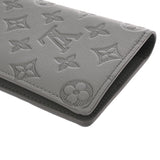 LOUIS VUITTON ルイヴィトン モノグラムシャドウ ポルトフォイユブラザ グレー M81335 メンズ レザー 長財布 未使用 銀蔵
