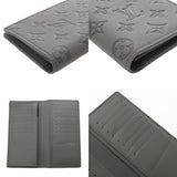 LOUIS VUITTON ルイヴィトン モノグラムシャドウ ポルトフォイユブラザ グレー M81335 メンズ レザー 長財布 未使用 銀蔵