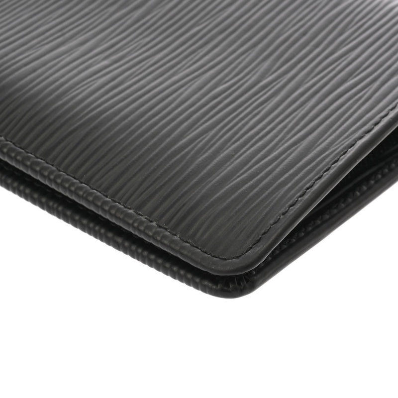 LOUIS VUITTON ルイヴィトン エピ ポルトフォイユ ブラザ 旧型 ノワール M60622 メンズ エピレザー 長財布 ABランク 中古 銀蔵