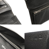 HERMES エルメス ベアンスフレ 黒系 □J刻印(2006年頃) レディース アリゲーター 長財布 Bランク 中古 銀蔵