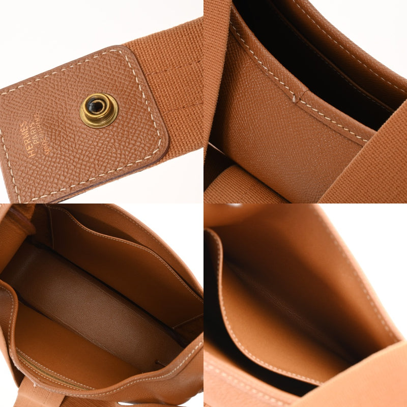 HERMES エルメス サコ ゴールド □B刻印(1998年頃) ユニセックス クシュベル ショルダーバッグ Bランク 中古 銀蔵