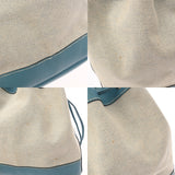 HERMES エルメス マーケット PM ブルージーン □C刻印(1999年頃) レディース トゴ トワル ショルダーバッグ Bランク 中古 銀蔵