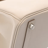 HERMES エルメス バーキン 30 クレ Y刻印(2020年頃) レディース ヴォーエプソン ハンドバッグ Aランク 中古 銀蔵