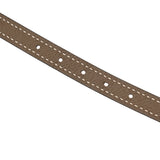 HERMES エルメス ミニコンスタンス Hベルト 80 エトゥープ/ブラック Y刻印(2020年頃) メンズ エプソン ベルト Aランク 中古 銀蔵