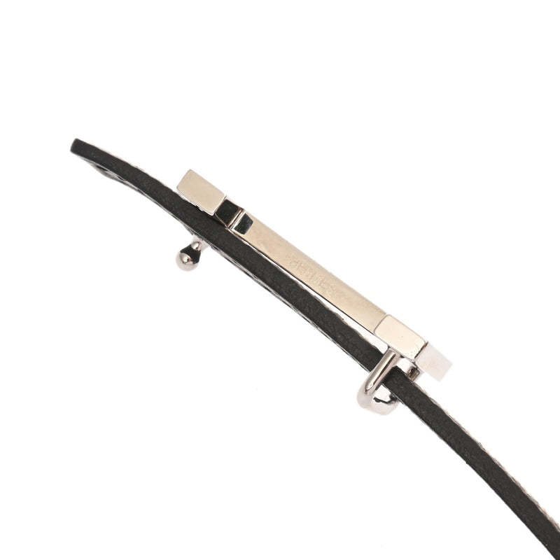 HERMES エルメス ミニコンスタンス Hベルト 80 エトゥープ/ブラック Y刻印(2020年頃) メンズ エプソン ベルト Aランク 中古 銀蔵