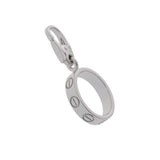 CARTIER カルティエ ラブチャーム ユニセックス K18ホワイトゴールド WG チャーム Aランク 中古 銀蔵