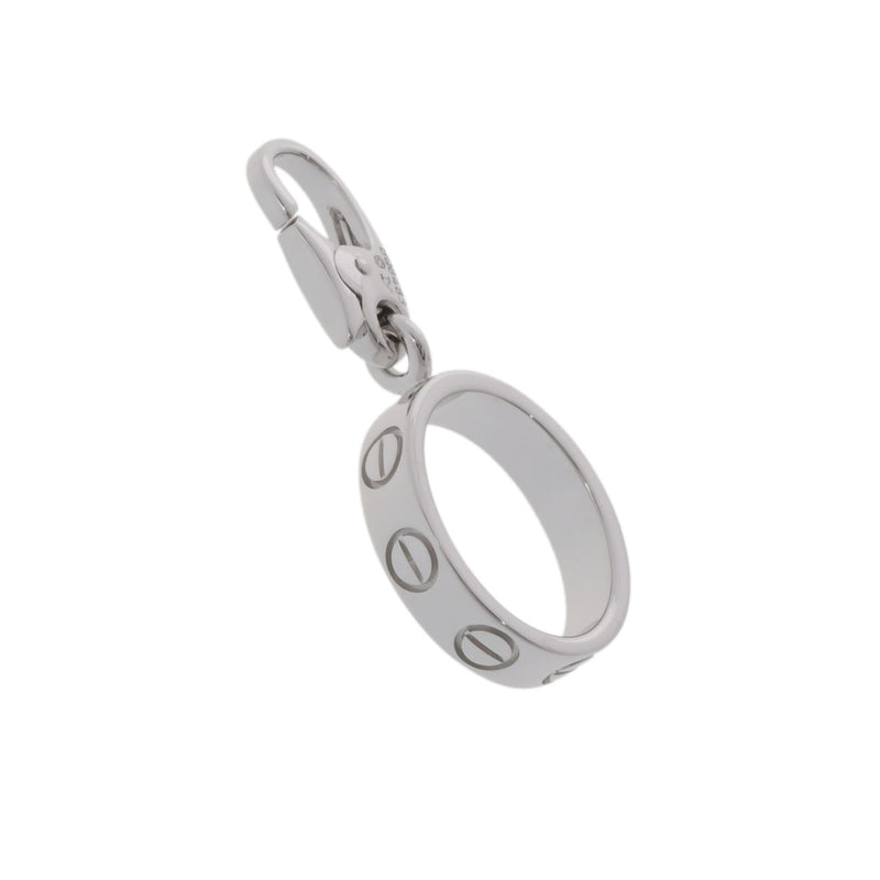 CARTIER カルティエ ラブチャーム ユニセックス K18ホワイトゴールド WG チャーム Aランク 中古 銀蔵