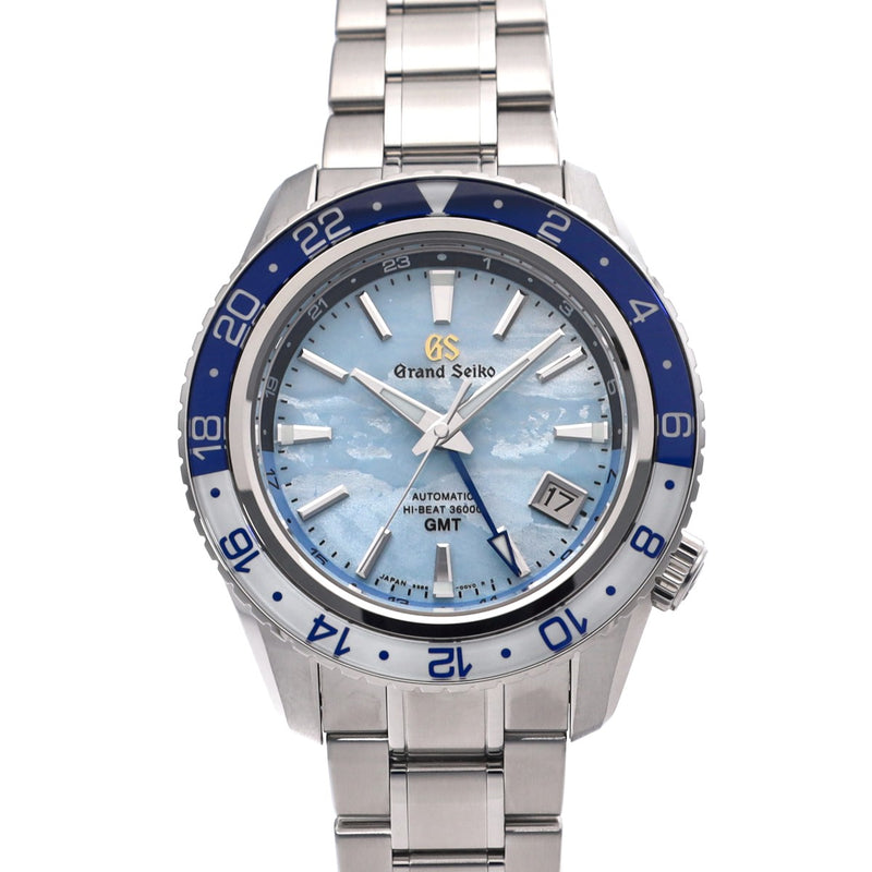 グランドセイコー スポーツコレクション キャリバー9S 25th 雲海文字盤 GMT SBGJ275 スカイブルー メンズ 腕時計 自動巻き 中古 銀蔵