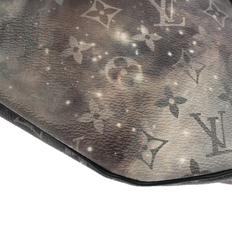 LOUIS VUITTON ルイヴィトン モノグラム ギャラクシー ディスカバリー バムバッグ ノワール M44444 メンズ モノグラムキャンバス ボディバッグ Aランク 中古 銀蔵