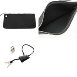 HERMES エルメス エールバッグ ジップ GM 黒/黒 シルバー金具 D刻印(2019年頃) レディース トワルオフィシエ レザー 2WAYバッグ Aランク 中古 銀蔵