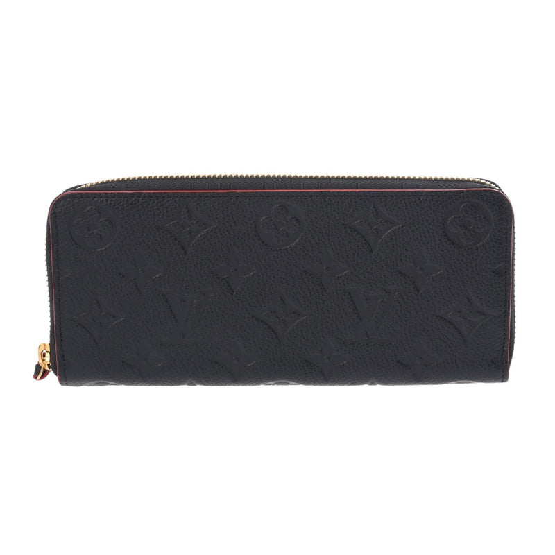 LOUIS VUITTON ルイヴィトン モノグラムアンプラント ポルトフォイユクレマンス マリーヌルージュ M69415 レディース レザー 長財布 未使用 銀蔵