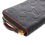 LOUIS VUITTON ルイヴィトン モノグラムアンプラント ポルトフォイユクレマンス マリーヌルージュ M69415 レディース レザー 長財布 未使用 銀蔵