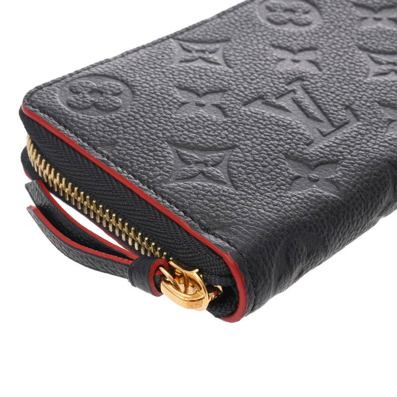 LOUIS VUITTON ルイヴィトン モノグラムアンプラント ポルトフォイユクレマンス マリーヌルージュ M69415 レディース レザー 長財布 未使用 銀蔵