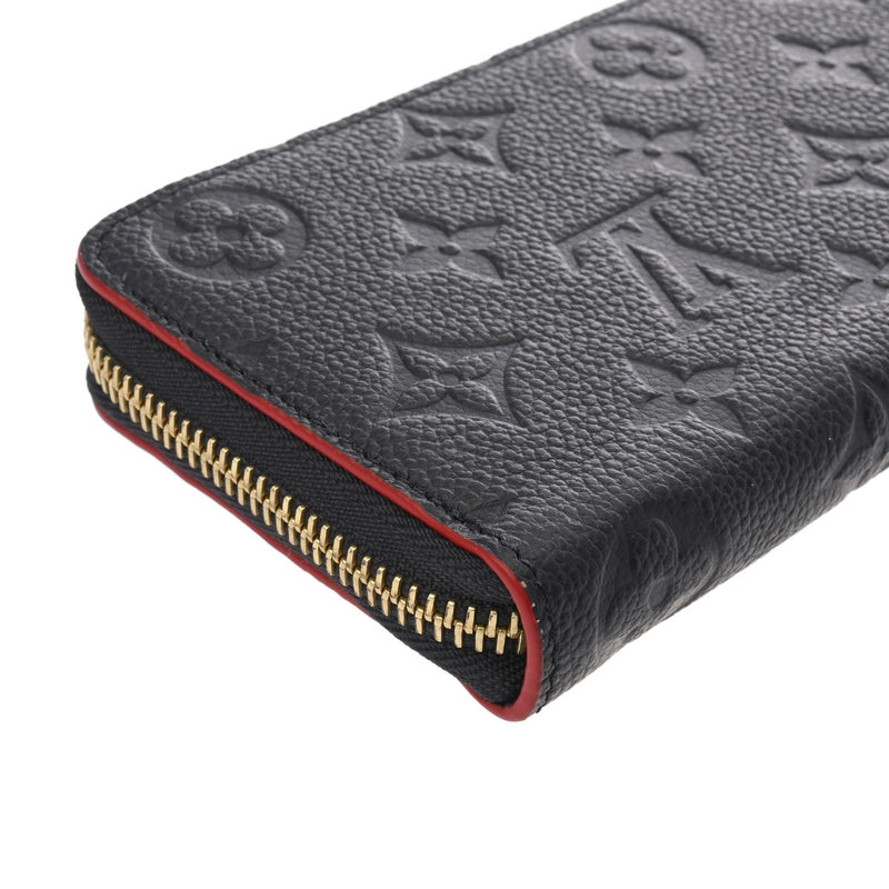 LOUIS VUITTON ルイヴィトン モノグラムアンプラント ポルトフォイユクレマンス マリーヌルージュ M69415 レディース レザー 長財布 未使用 銀蔵