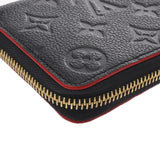 LOUIS VUITTON ルイヴィトン モノグラムアンプラント ポルトフォイユクレマンス マリーヌルージュ M69415 レディース レザー 長財布 未使用 銀蔵