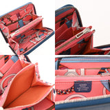 HERMES エルメス アザップ コンパクト シルクイン ブルーブライトン シルバー金具 A刻印(2017年頃) レディース エプソン コインケース 新同 中古 銀蔵