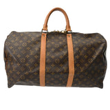 LOUIS VUITTON ルイヴィトン モノグラム キーポル 50 ブラウン M41426 ユニセックス モノグラムキャンバス ボストンバッグ Bランク 中古 銀蔵