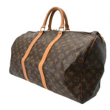 LOUIS VUITTON ルイヴィトン モノグラム キーポル 50 ブラウン M41426 ユニセックス モノグラムキャンバス ボストンバッグ Bランク 中古 銀蔵