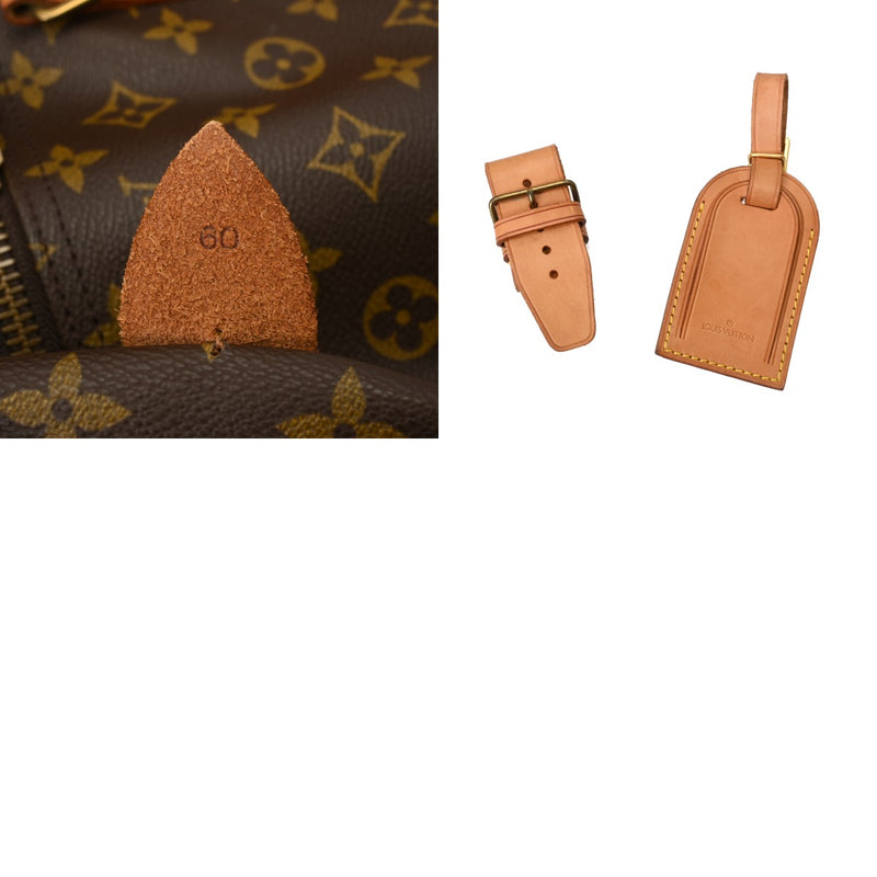 LOUIS VUITTON ルイヴィトン モノグラム キーポル 60 ブラウン M41422 ユニセックス モノグラムキャンバス ボストンバッグ Bランク 中古 銀蔵