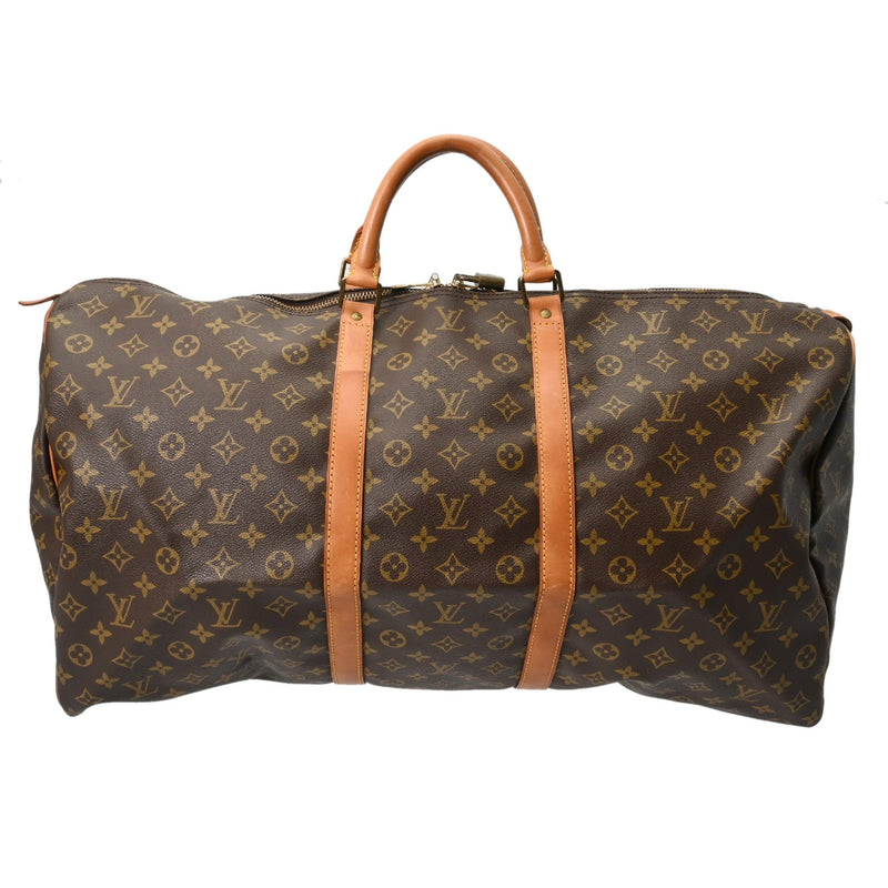 LOUIS VUITTON ルイヴィトン モノグラム キーポル 60 ブラウン M41422 ユニセックス モノグラムキャンバス ボストンバッグ Bランク 中古 銀蔵