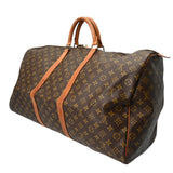 LOUIS VUITTON ルイヴィトン モノグラム キーポル 60 ブラウン M41422 ユニセックス モノグラムキャンバス ボストンバッグ Bランク 中古 銀蔵