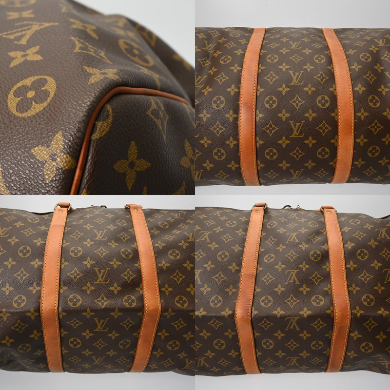 LOUIS VUITTON ルイヴィトン モノグラム キーポル 60 ブラウン M41422 ユニセックス モノグラムキャンバス ボストンバッグ Bランク 中古 銀蔵