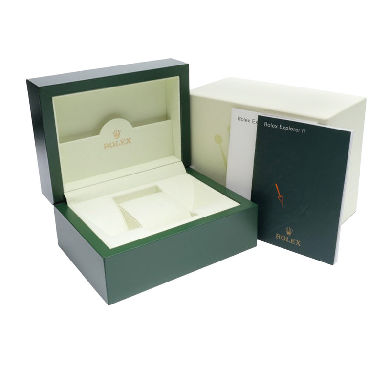 ロレックス エクスプローラー2 216570 ランダムシリアル ホワイト メンズ 腕時計 自動巻き 中古 銀蔵