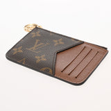 LOUIS VUITTON ルイヴィトン モノグラム ポルトカルトロミー ブラウン M81880 ユニセックス モノグラムキャンバス カードケース Aランク 中古 銀蔵