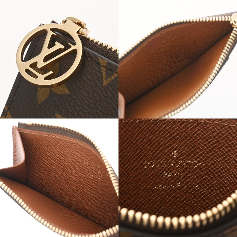 LOUIS VUITTON ルイヴィトン モノグラム ポルトカルトロミー ブラウン M81880 ユニセックス モノグラムキャンバス カードケース Aランク 中古 銀蔵
