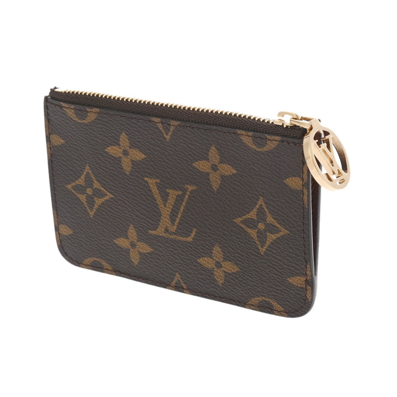 LOUIS VUITTON ルイヴィトン モノグラム ポルトカルトロミー ブラウン M81880 ユニセックス モノグラムキャンバス カードケース Aランク 中古 銀蔵