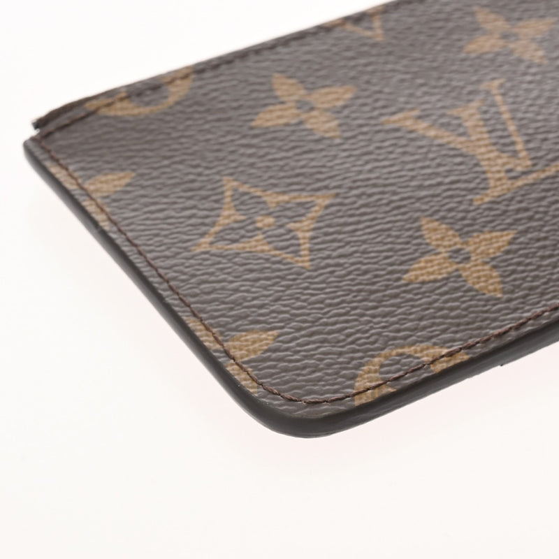 LOUIS VUITTON ルイヴィトン モノグラム ポルトカルトロミー ブラウン M81880 ユニセックス モノグラムキャンバス カードケース Aランク 中古 銀蔵