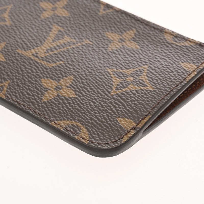 LOUIS VUITTON ルイヴィトン モノグラム ポルトカルトロミー ブラウン M81880 ユニセックス モノグラムキャンバス カードケース Aランク 中古 銀蔵