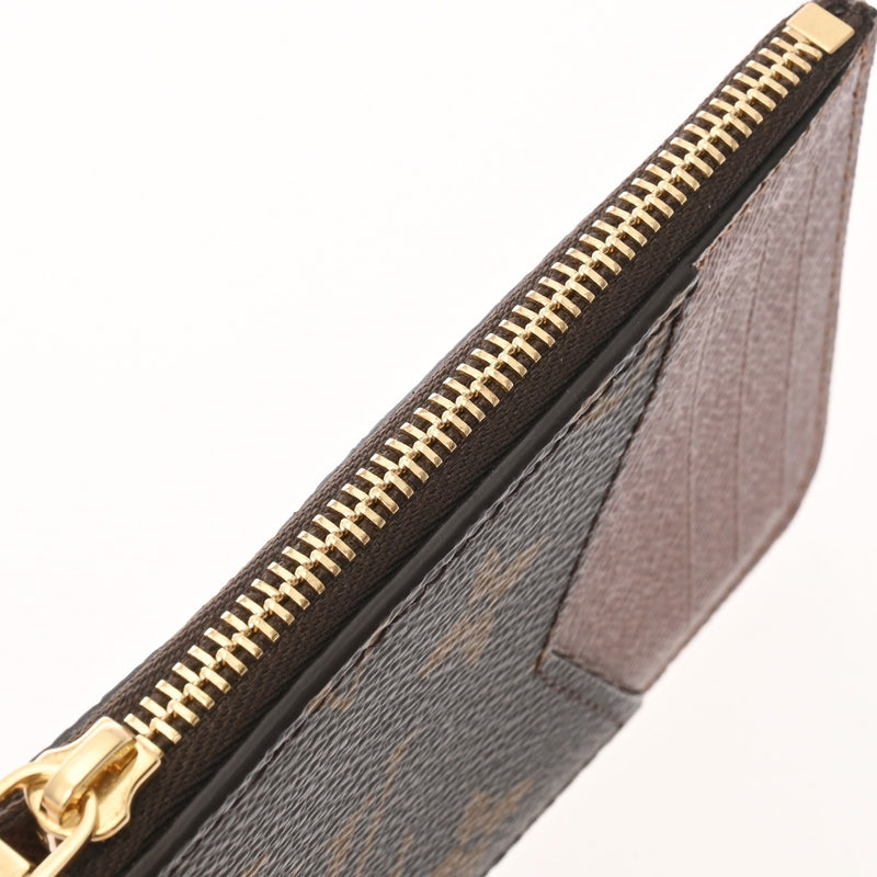 LOUIS VUITTON ルイヴィトン モノグラム ポルトカルトロミー ブラウン M81880 ユニセックス モノグラムキャンバス カードケース Aランク 中古 銀蔵