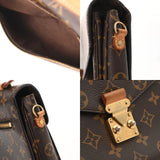LOUIS VUITTON ルイヴィトン モノグラム ポシェットメティス MM 2WAY ブラウン M44875 レディース モノグラムキャンバス ハンドバッグ Bランク 中古 銀蔵