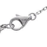 CARTIER カルティエ ディアマンレジェ 一粒ダイヤ レディース K18ホワイトゴールド WG ネックレス Aランク 中古 銀蔵