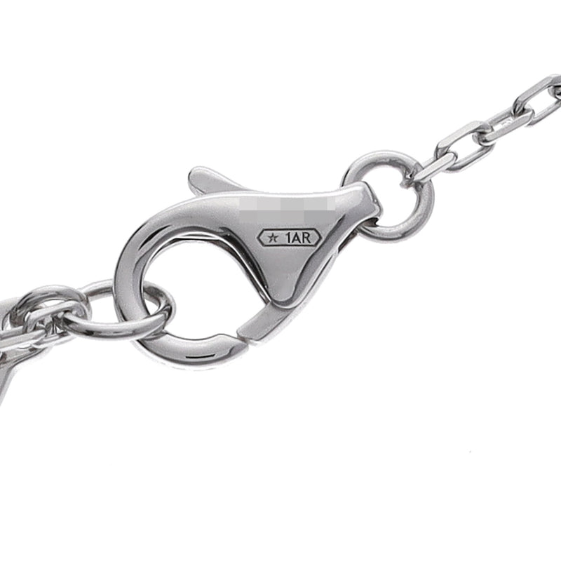 CARTIER カルティエ ディアマンレジェ 一粒ダイヤ レディース K18ホワイトゴールド WG ネックレス Aランク 中古 銀蔵