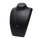 CARTIER カルティエ ディアマンレジェ 一粒ダイヤ レディース K18ホワイトゴールド WG ネックレス Aランク 中古 銀蔵